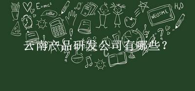 云南產品研發公司