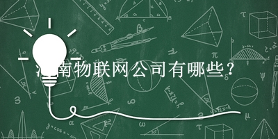 河南物聯網公司